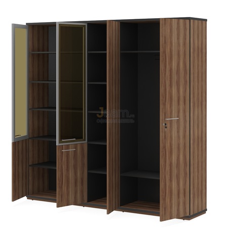 Кабинет руководителя Гардероб комбинированный глубокий ПК-СЕ-ШГ3С220Х225К1Г1ДС/Г