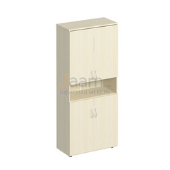 Мебель для персонала Офисный шкаф для документов закрытый 4-дверный с нишей К 374