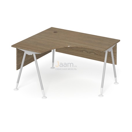 Мебель для персонала Стол эргономичный левый ПК-ССМ-СТЭ140Х120Л/МКФ