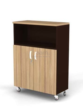Мебель для персонала Шкаф мобильный комбинированный, полуоткрытый BR82.0343