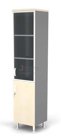 Мебель для персонала Шкаф комбинированный 5-ур правый BR81.0509