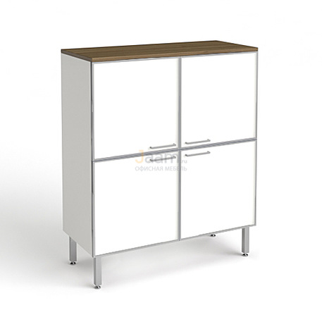 Кабинет руководителя Шкаф 4 стеклянные двери