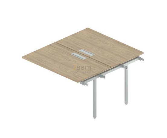 Мебель для персонала Промежуточный сдвоенный стол с люком RM-3.1(x2)+F-61