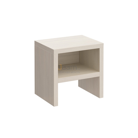 Мебель для гостиниц Офисная тумба прикроватная на опорах с полкой МО 526