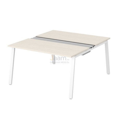 Мебель для персонала Рабочая станция на металлокаркасе ПК-ТНП-СР140Х160Н2/МКА/БЭ/КК