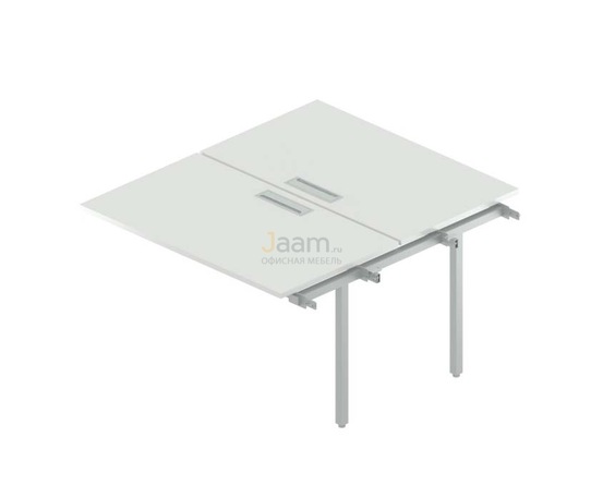 Мебель для персонала Промежуточный сдвоенный стол с люком RP-4.1(x2)+F-64