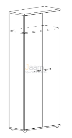Мебель для персонала Офисный шкаф для одежды А4 9307