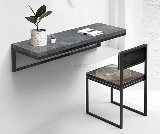 Мебель для персонала Стол-консоль METALFRAME МИКРОЦЕМЕНТ