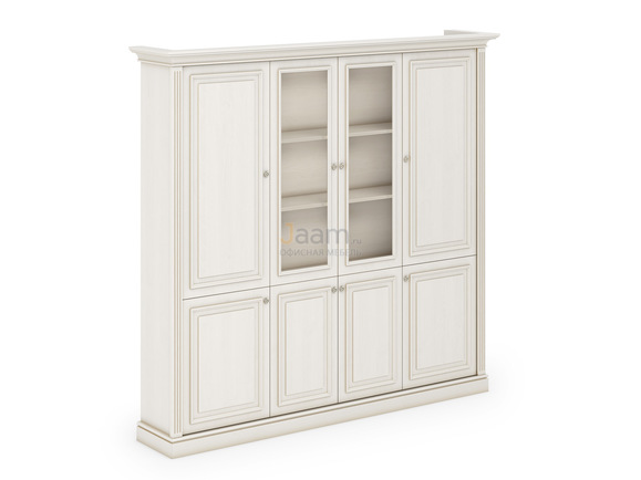 Кабинет руководителя Офисный шкаф 4-х дверный IN-2221(2G+2W)