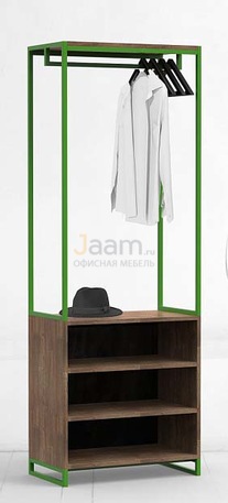 Мебель для персонала Гардероб VIOLET OAK с полками