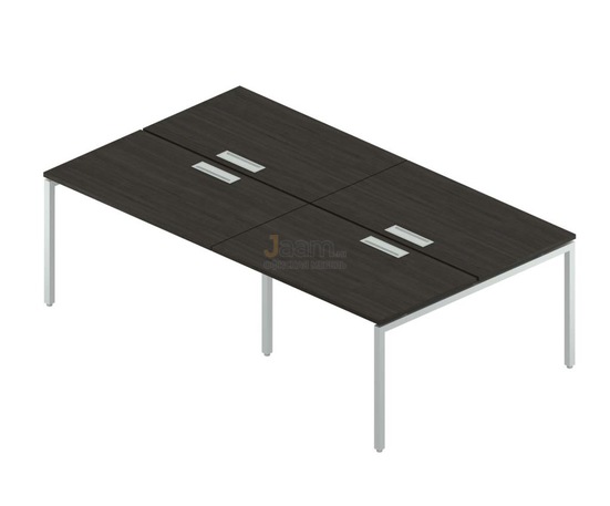 Мебель для персонала Двойная группа сдвоенных столов с люком RM-1.1(x4)+F-55
