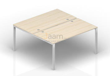 Мебель для персонала Составной стол на 2 рабочих места ST2TG148