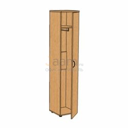 Мебель для персонала Офисный шкаф узкий для одежды ЛФ237