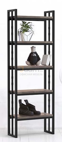 Мебель для персонала Стеллаж низкий OLD ZINGER OAK