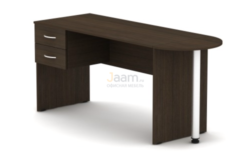 Мебель для персонала Стол подвесной с тумбой и приставкой