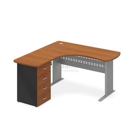 Мебель для персонала Стол эргономичный левый ПК-СТС-СТЭТ148Х149Л/ТМ