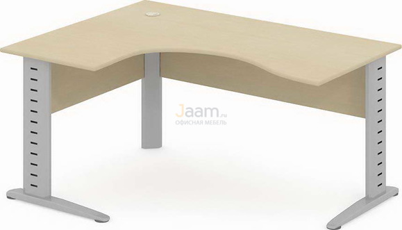 Мебель для персонала Стол эргономичный левый ПК-ССМ-СТЭ160Х120Л/МК