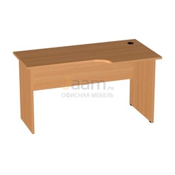 Мебель для персонала Стол рабочий эргономичный правый Э-22.1 П