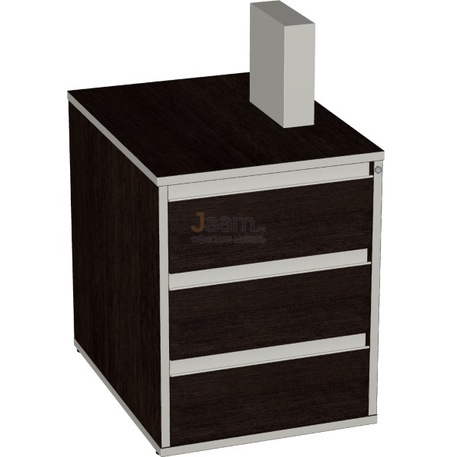 Мебель для персонала Тумба приставная с замком V-3.1ц/з