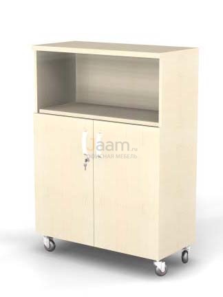 Мебель для персонала Шкаф мобильный комбинированный, полуоткрытый BR82.0343