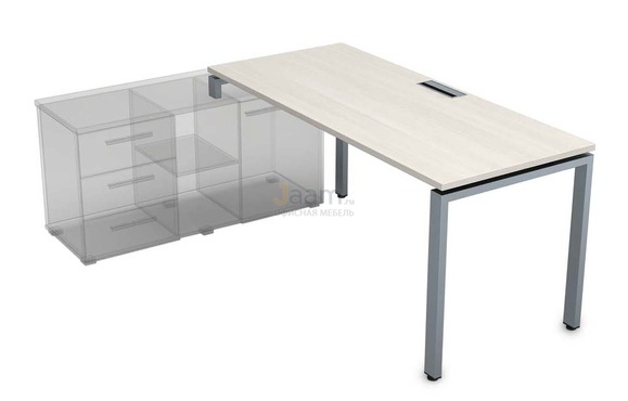 Мебель для персонала Стол для крепления на тумбу левый СТЛ-П.975