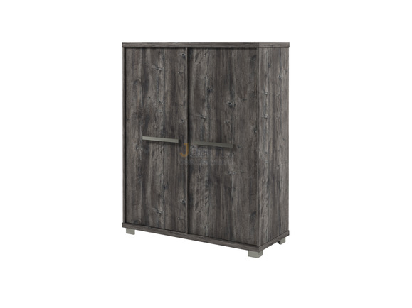 Кабинет руководителя Офисный шкаф двухсекционный с 4 полками Z-32-12