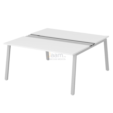 Мебель для персонала Рабочая станция на металлокаркасе ПК-ТНП-СР160Х160Н2/МКА/БЭ/КК