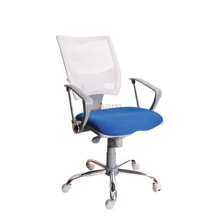 Кресло Spring grey cfp H silver