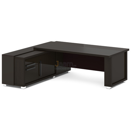 Кабинет руководителя Стол руководителя с тумбой-греденцией L-117пр/л