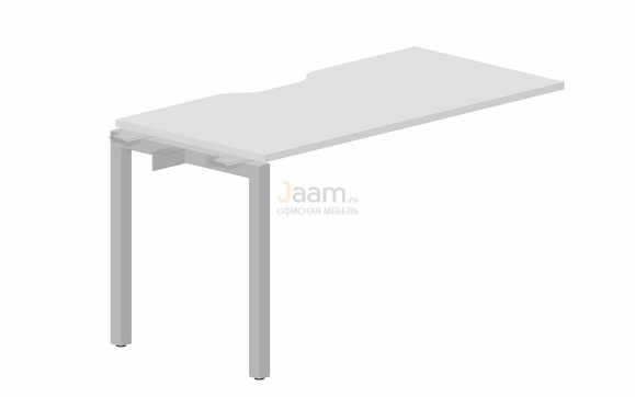 Мебель для персонала Стол приставной PENPV147 (с эргономичным вырезом)
