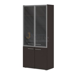 Кабинет руководителя Офисный шкаф комбинированный (необходим топ и боковые панели) ПК-СПК-ШК205Х90С