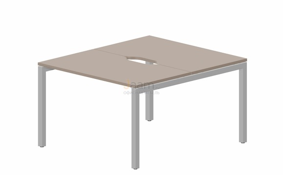 Мебель для персонала Составной стол на 2 рабочих места PEN2TV127 (2 эргономичных выреза)