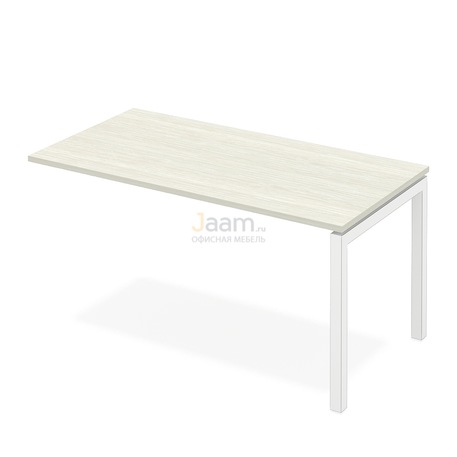 Мебель для персонала Стол приставной на металлокаркасе ПК-ТНА-СТП155Х80