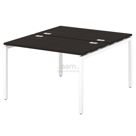 Мебель для персонала Стол-тандем на металлокаркасе S-47