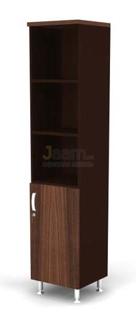 Мебель для персонала Стеллаж полуоткрытый 5-ур., глухая R-дверь BR81.0503