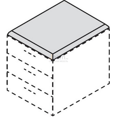 Мебель для персонала Топ для тумбы 121Х001