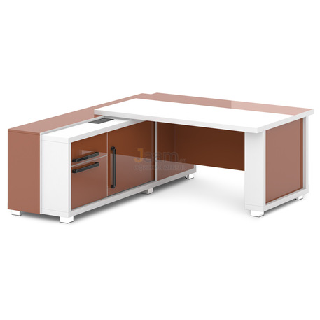 Кабинет руководителя Стол с греденцией L-11пр/л