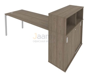 Мебель для персонала Стол письменный с опорным шкафом-купе Б.РС-СШК-3.5