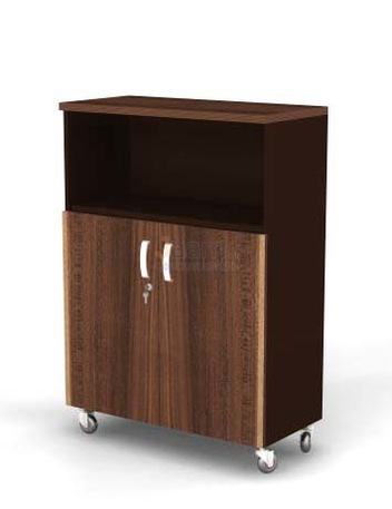 Мебель для персонала Шкаф мобильный комбинированный, полуоткрытый BR82.0343