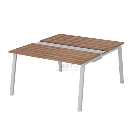 Мебель для персонала Рабочая станция на металлокаркасе ПК-ТНП-СР140Х160Н2/МКА/БЭ/КК