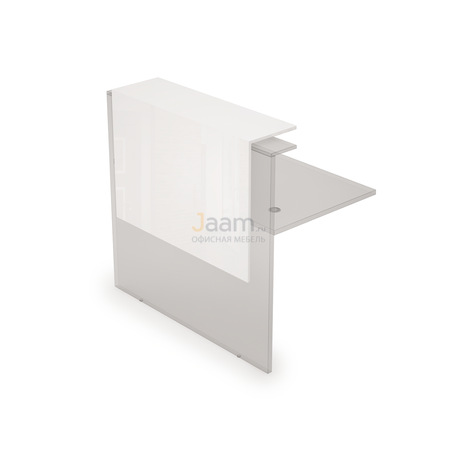 Стойка ресепшн Фартук прямой с подсветкой 1ПФ.008.1 2