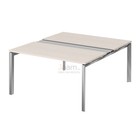 Мебель для персонала Рабочая станция на металлокаркасе ПК-ТНП-СР140Х160Н2/МК/БЭ/КК