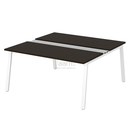 Мебель для персонала Рабочая станция на металлокаркасе ПК-ТНП-СР160Х160Н2/МКА/БЭ/КК