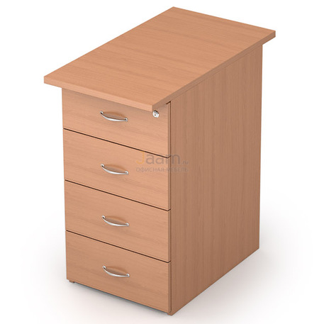 Мебель для персонала Офисная тумба приставная с топом 2ТЗ.002.1