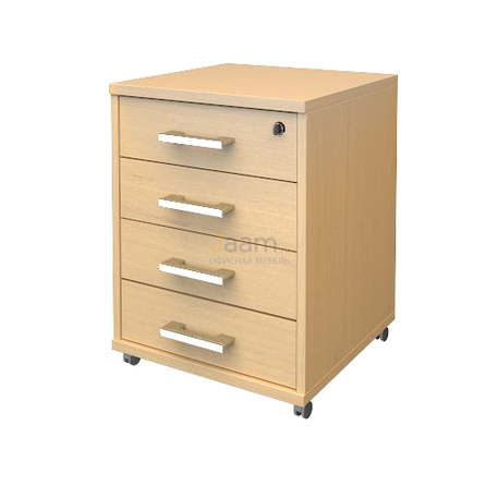 Мебель для персонала Офисная тумба подкатная АТ-04