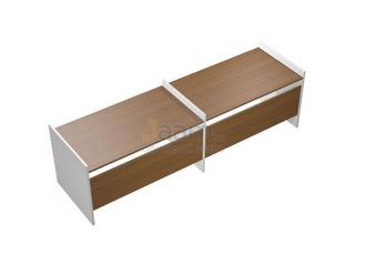 Мебель для персонала Рабочая станция на опорах ДСП (2х140) КВ 1208-2 БН