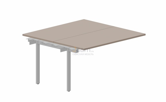 Мебель для персонала Составной стол на 2 рабочих места PEN2TPS147 - приставной элемент