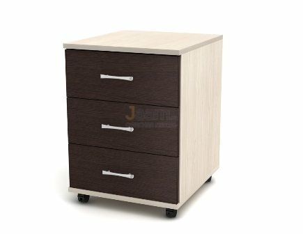 Мебель для персонала Офисная тумба выкатная ТК30