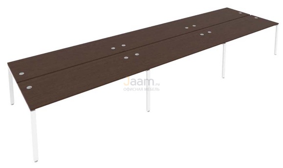 Мебель для персонала Рабочая станция на 6 раб.места Б.СМ-6.5