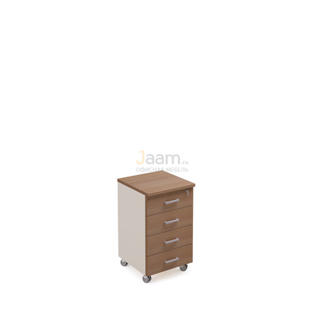 Мебель для персонала Офисная тумба подкатная 4-х секционная PZ/Light209